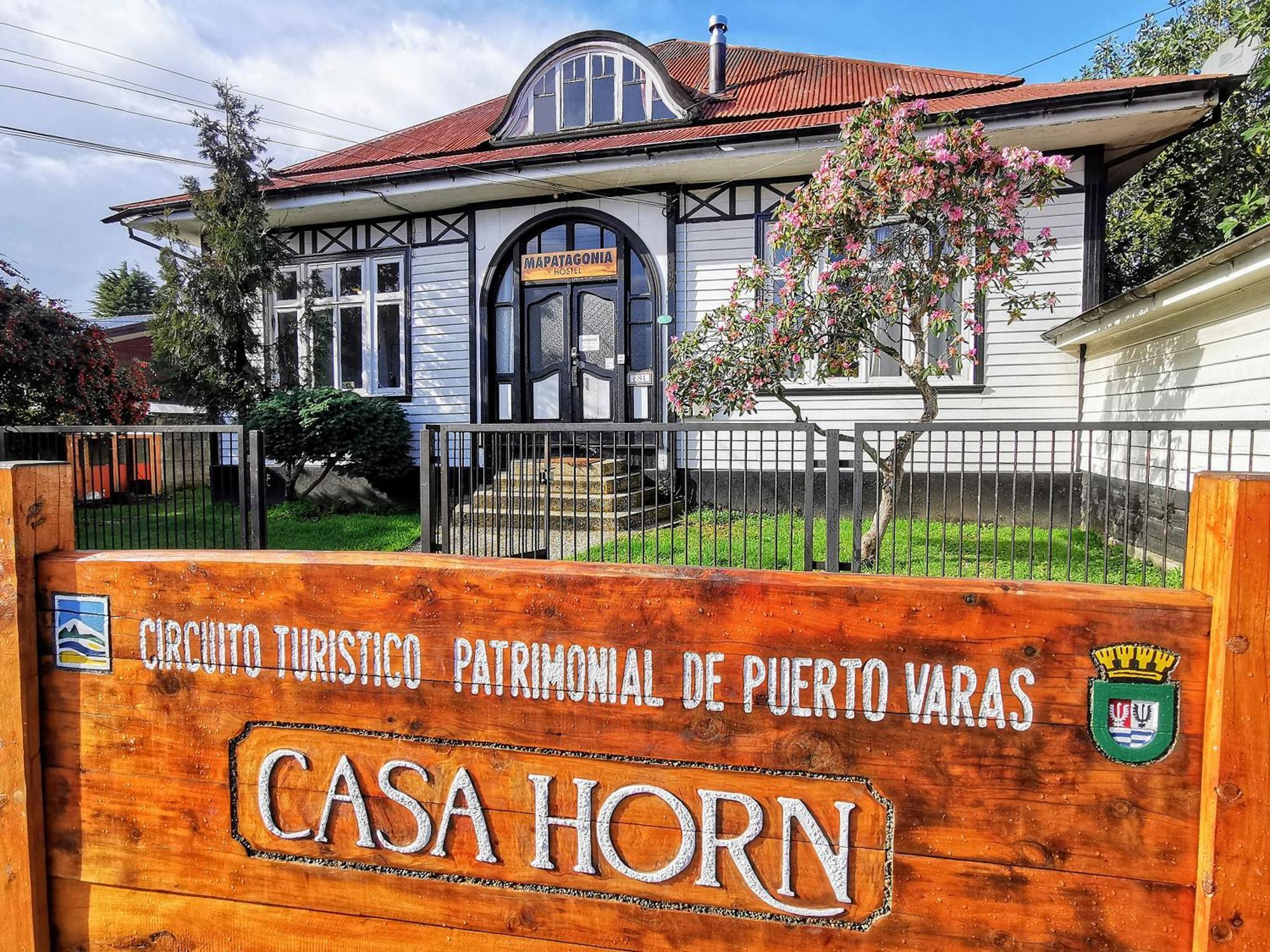 Mapatagonia Hostel Casa Historica Puerto Varas Buitenkant foto